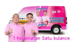 Prioritaskan Kesehatan, HTK – EZI ; Setiap Kecamatan Satu Ambulance Gratis