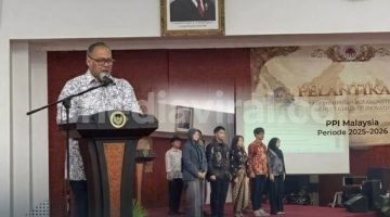 PPI Malaysia Resmi Dilantik, Mahasiswa Ditantang Tunjukkan Kinerja Nyata