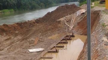 Skandal Renovasi Bendungan Air Alas? Diduga Gunakan Material Sungai Tanpa Transparansi