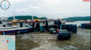 1 Ton BBM Ilegal Diselundupkan di KM Entino 1! Syahbandar Bongkar, Tapi Siapa “Pemain Besarnya”?