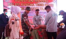 Melalui TMMD ke-128, Kodim 0402/OKI Hadirkan Pelayanan Kesehatan dan Bangkitkan UMKM Desa