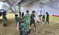 TMMD Ke-128 TA 2026: TNI Gotong Royong Bersama Warga, Jaga Lingkungan dan Bangun Akses Desa
