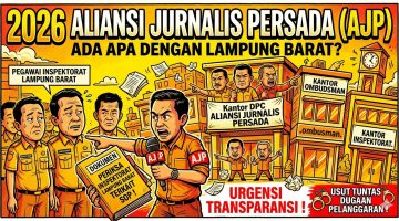 AJP Siap Adukan Inspektorat Lampung Barat ke Ombudsman Republik Indonesia, Endus Dugaan Maladministrasi