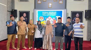 Dr. Hj. Rina Marlina Apresiasi Rumah Edukasi Anti Narkoba di Way Kanan