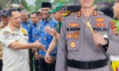 Kapolres Aceh Tengah Dampingi Kunjungan Kerja Mendagri serta Lakukan Pengamanan