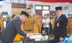 Bupati Nias Selatan Lantik Pj. Sekda dan Pejabat Struktural serta Fungsional