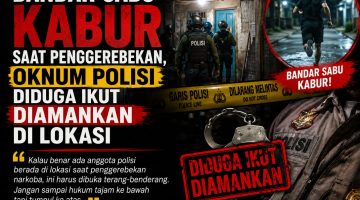 Oknum Anggota Polres Empat Lawang Diduga Diamankan Saat Berada di Rumah Bandar Sabu